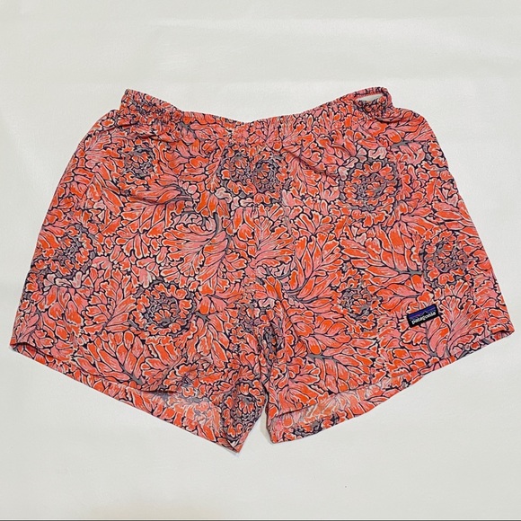 Patagonia Pants - Patagonia Baggies Shorts Garden/Cosmo Pink Casual 57056 Floral Active Beach